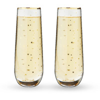 Starlight Stemless Champagne Flute Set by TwineStarlight St