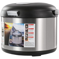 Tayama TXM-50CFR 5 qt. Energy-Saving Thermal Cooker  Stainless Steel