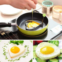 Stainless Steel 5 pc Egg and Pancake Mold Set(D0102H9g5FW)