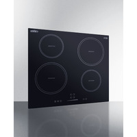 24" Wide 208-240V 4-Zone Induction Cooktop