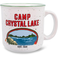 Friday the 13th Crystal Lake Ceramic Camper Mug | Holds 20 Ounces