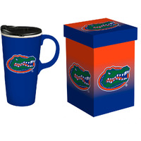 Florida Gators Drink 17oz Travel Latte Boxed