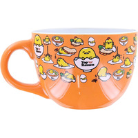 Sanrio gudetama Top Ramen 20oz ceramic Ramen Bowl Set