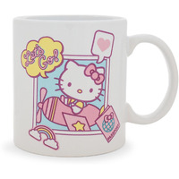 Sanrio Hello Kitty Lets go Travel Destination ceramic Mug  Holds 20 Ounces