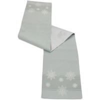 Embroidered Snowflake Table Runner 72&quotL