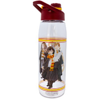 Harry Potter Hogwarts Anime Water Bottle With Screw-Top Lid  Holds 28 Ounces