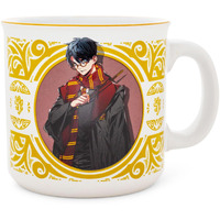 Harry Potter Anime Style ceramic camper Mug  Holds 20 Ounces