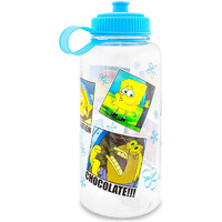 Nickelodeon SpongeBob SquarePants Memes Water Bottle With Sports cap  34 Ounces