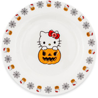 Sanrio Hello Kitty Pumpkin Boo 11-Inch ceramic Dinner Plate