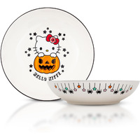 Sanrio Hello Kitty Pumpkin Boo 9-Inch ceramic coupe Dinner Bowl