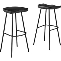 Concord Backless Wood Bar Stools - Set of 2