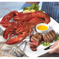 SURF & TURF GRAM DINNER FOR FOUR WITH 1.5 LB LOBSTERS