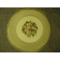 14 in. Belgium Doily Sierra Fruits - 14 in.