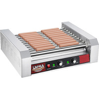 Trademark 83-DT5399 1650W 1650W 4094 Great Northern Popcorn Commercial 30 Hot Dog 11 Roller Grilling Machine