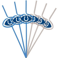 Indianapolis Colts Team Sipper Straws(D0102H77GMY.)