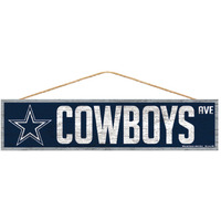 Dallas Cowboys Sign 4x17 Wood Avenue Design