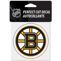 Boston Bruins Decal 4x4 Perfect Cut Color