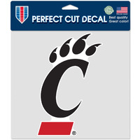 Cincinnati Bearcats Decal 8x8 Perfect Cut Color