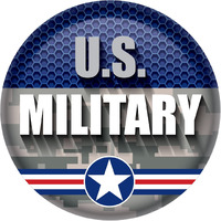 U S Military Button