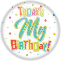 Today's My Birthday Button