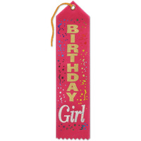 Birthday Girl Award Ribbon