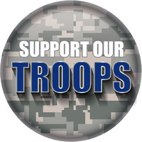 Support Our Troops Button