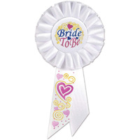 Bride To Be Rosette