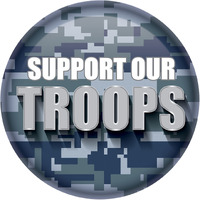 Support Our Troops Button