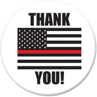 Thank You! Firefighters Button