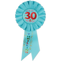 30 & Thrilling Rosette