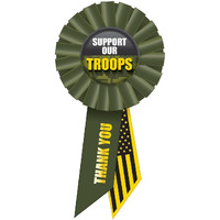 Support Our Troops Rosette