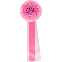 Pink Mom To Be Deluxe Rosette