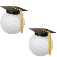 Grad Cap Paper Lanterns