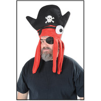 Felt Pirate Squid Hat