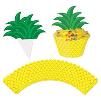 Pineapple Cupcake Wrappers