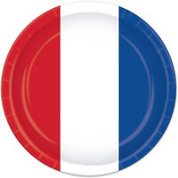 Red, White & Blue Plates