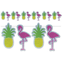 Flamingo & Pineapple Streamer