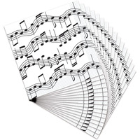 Musical Notes Beverage Napkins