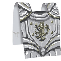 Plastic 8-Bit Knight Vest