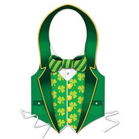 Plastic St Patrick Vest