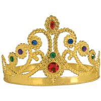 Plastic Jeweled Queen's Tiara