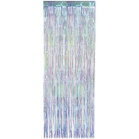 1-Ply Iridescent Fringe Curtain