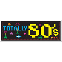 80's Sign Banner