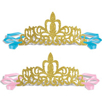 Glittered Princess Tiaras