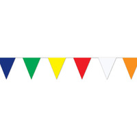 Multi-Color Pennant Banner