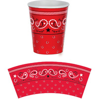 Bandana Beverage Cups