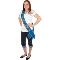 Winner Satin Sash