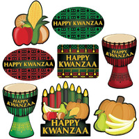 Happy Kwanzaa Cutouts