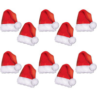 Mini Santa Hat Cutouts