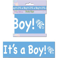 It's A Boy Party Tape